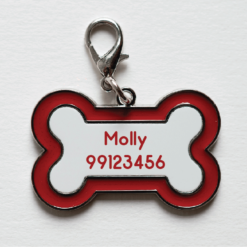Dog Tag - Κόκκινο